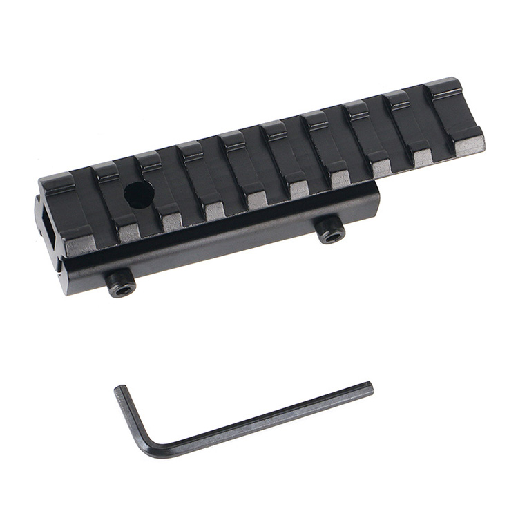 See-Thru 11mm Dovetail to 20mm Weaver Adaptor 9 Slot