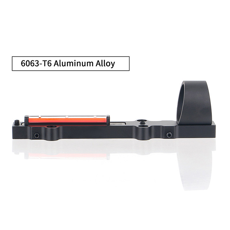 Top Rated 1x28 Shotgun Rib Rail Red Fiber Dot Sight