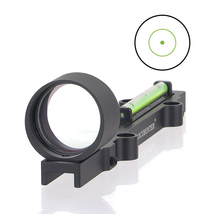 Top Rated 1x28 Shotgun Green Fiber Dot Sight