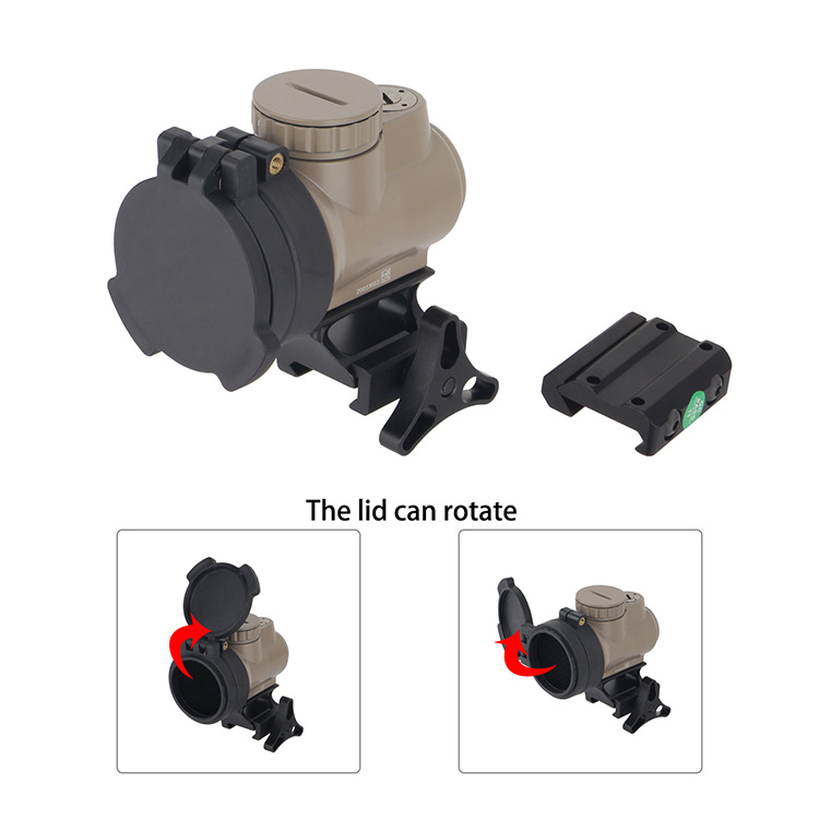 MRO 1X25 Red Dot Sight with Low and Full Co-Witness Mount