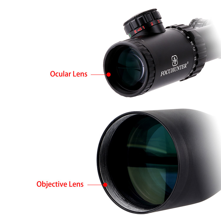 FOCUHUNTER 4-24x50 Rifle Scope