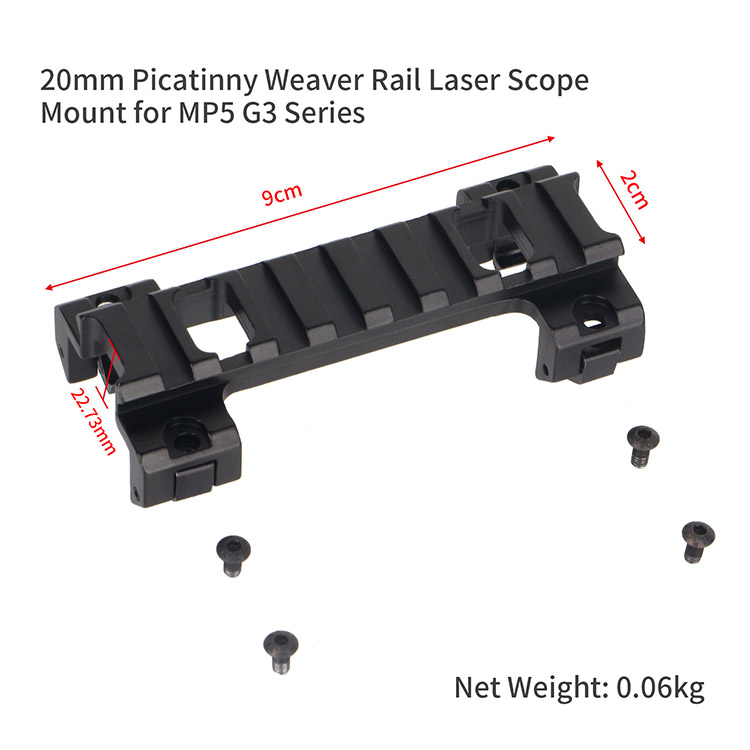 MP5 G3 Picatinny Mount 8 Slot