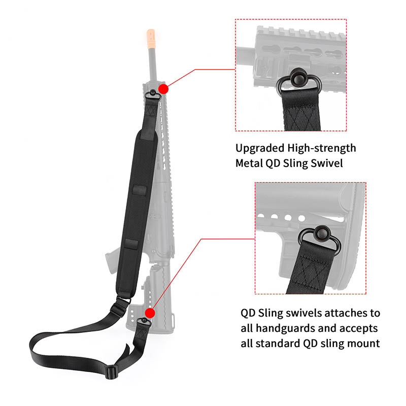 tOP qUALITY Tactical QD 2 Point Sling