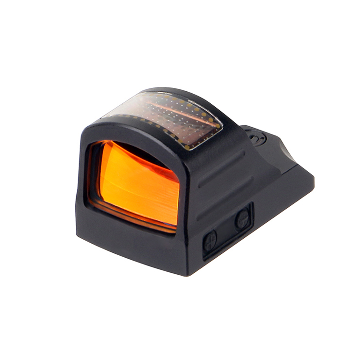 Micro Red Dot Reflex Sight Solar Panel For Glock Pistol
