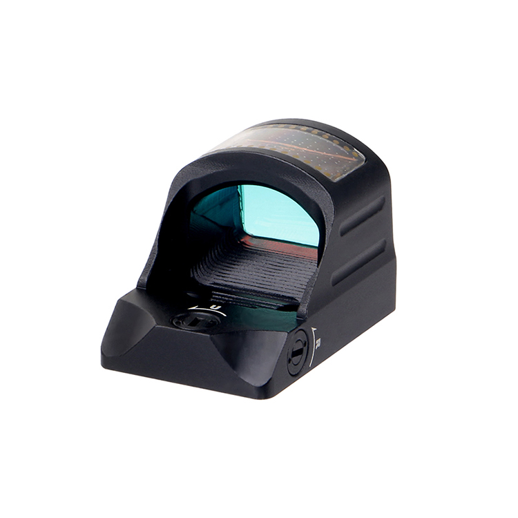 2 MOA Micro Red Dot Reflex Sight Solar Panel For Glock Pistol