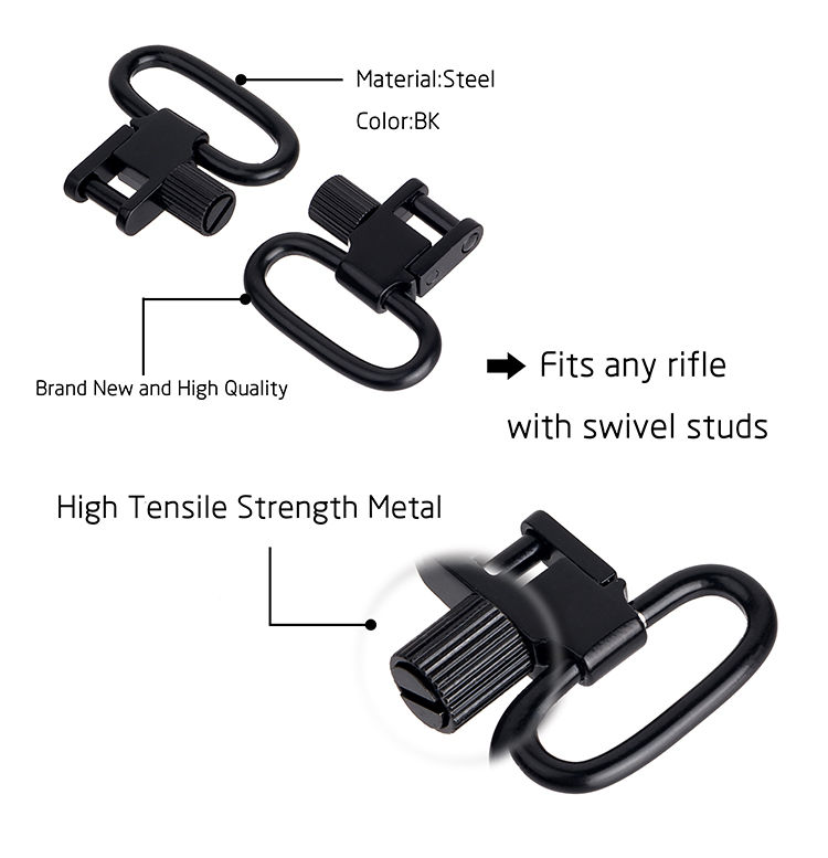 Best Rated QD Bolt Action Sling Swivels