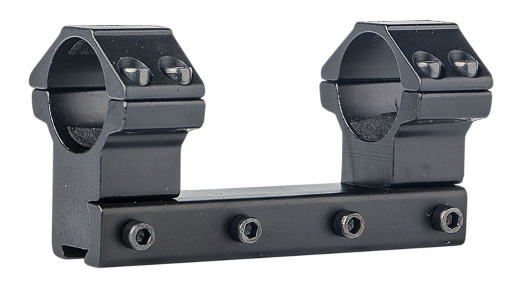 1" High Dual Ring Dovetail Scope Mount 