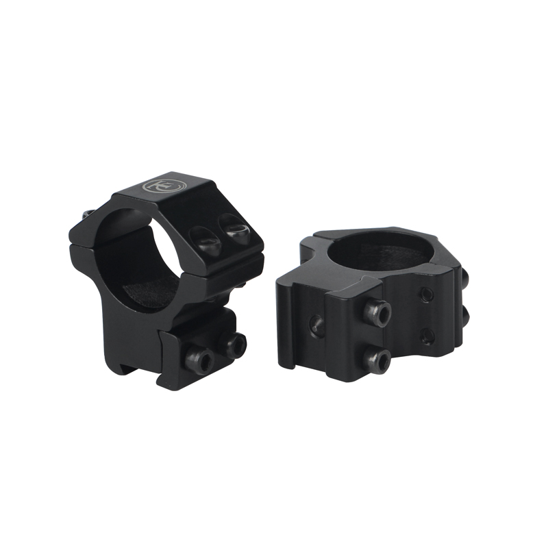 1" Low Scope Rings with Recoil Stop Pins