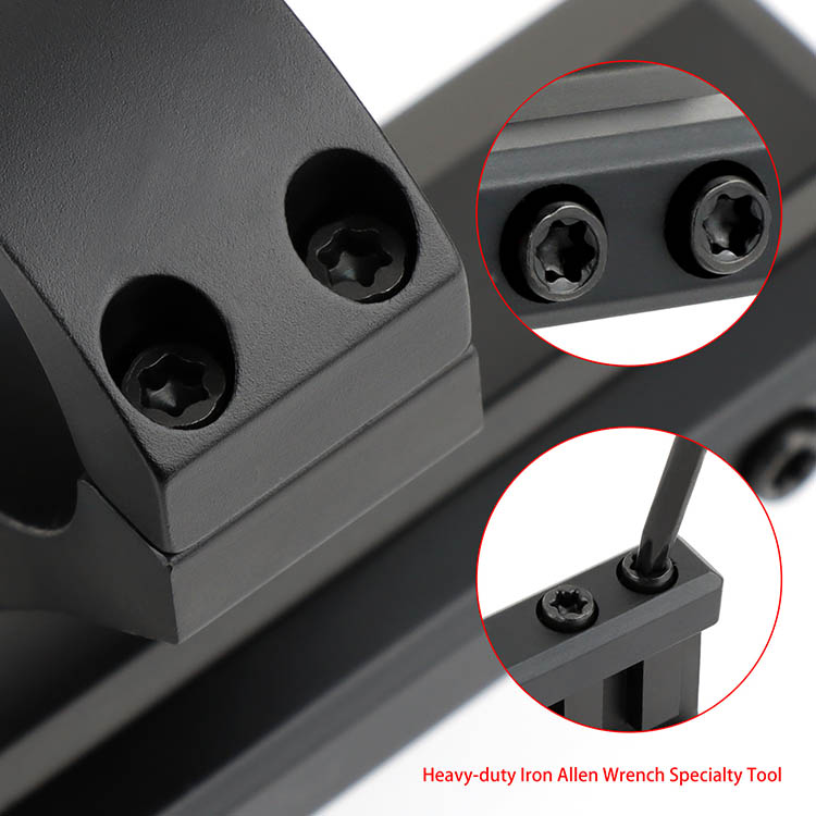 1" Slim Profile Offset Scope Mount 