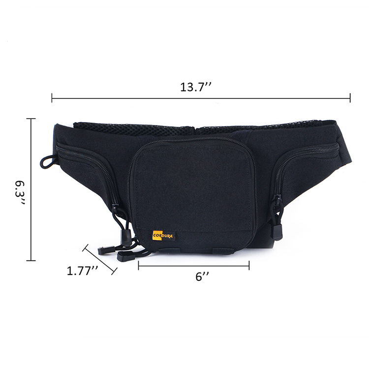 Tactical Waist Pack Bag Military Fanny Packs Waterproof Hip Belt Bag Pouch for Hunting Hiking Climbing 