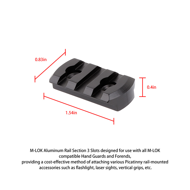 M-LOK Rail 3 Slots
