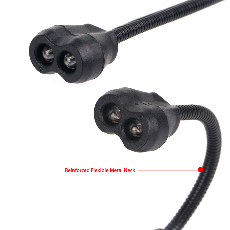Tactical Multi-Function Helmet Mounted Light Black